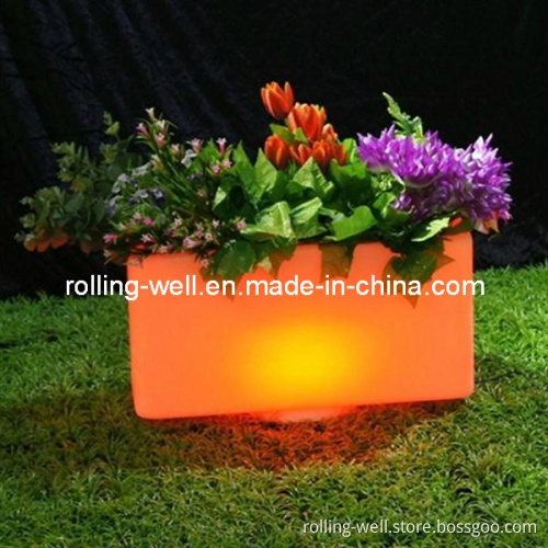 Rechargeable LED Flower Pot, Ice Bucket, Container, Tall LED Flower Pot (RW-040)